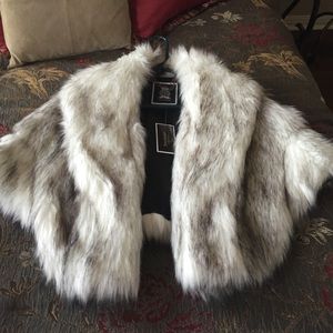 Final Sale! Juicy Couture fur cape