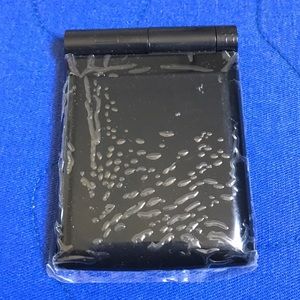 Lighted compact folding mirror