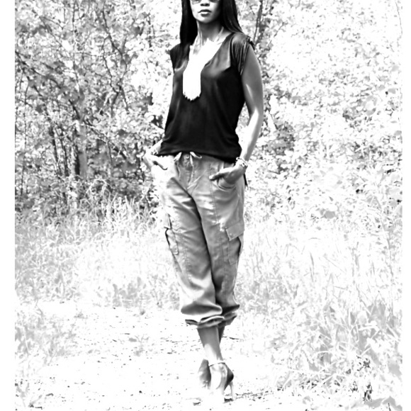 Nine West Camo Cargo Pants
