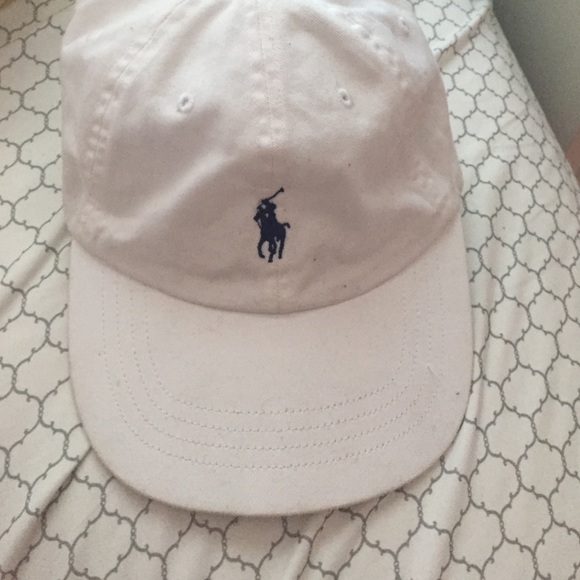 White Ralph Lauren hat