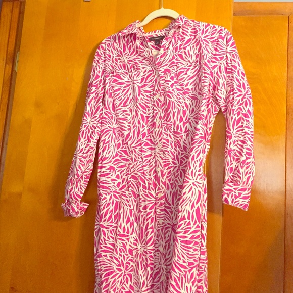 Floral pink and white jacket