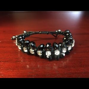 Black with Studs Bracelet