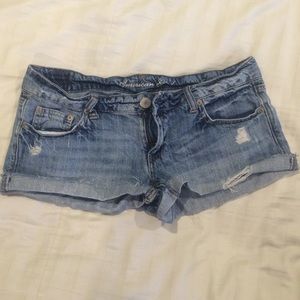 American Eagle Demin Short Shorts