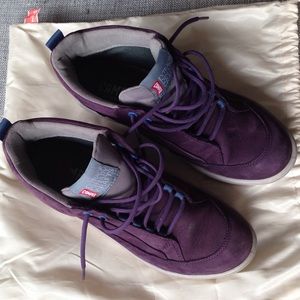 Purple sneaker-shoe from camper