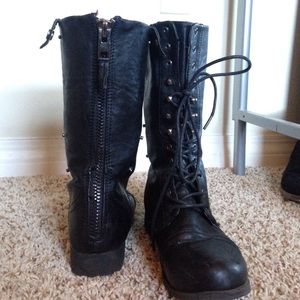 Charlotte Russe Combat Boots