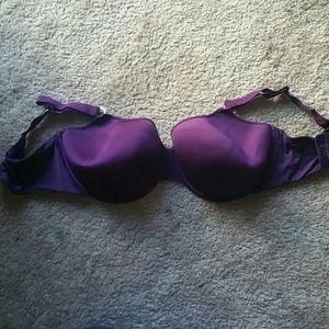 Vanity Fair purple with lace bra