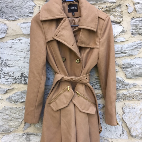 Express Jackets & Blazers - Express Wool Trench