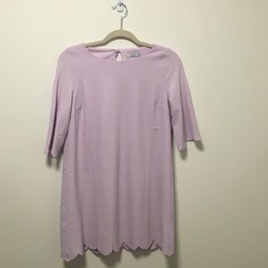 Tobi sweetly scalloped dress