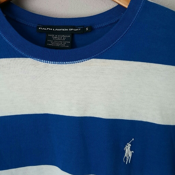 Hold til Mon Cobalt Ralph Lauren 3 quarter sleeve - Picture 3 of 3
