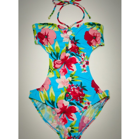 🆕NWT. Floral Print Monokini 👙 Never tried on!