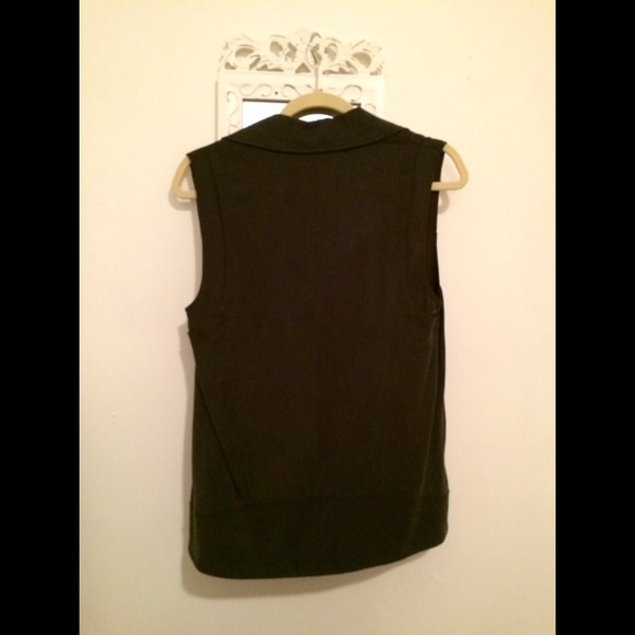 Club Monaco sleeveless Moto vest - Picture 3 of 3