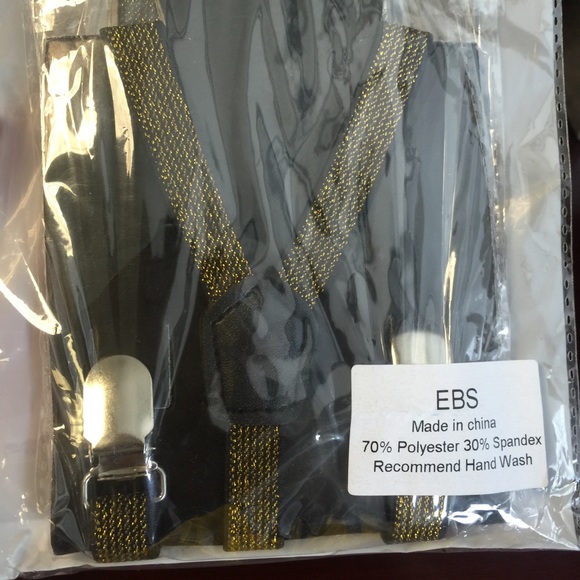 Gold Mini Suspender - Picture 2 of 3