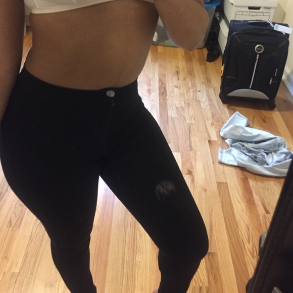 Black Easy Jeans