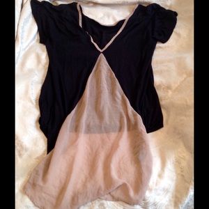 Ladies high low shirt