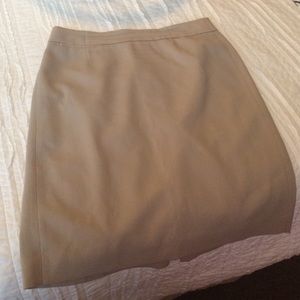 J. Crew khaki pencil skirt