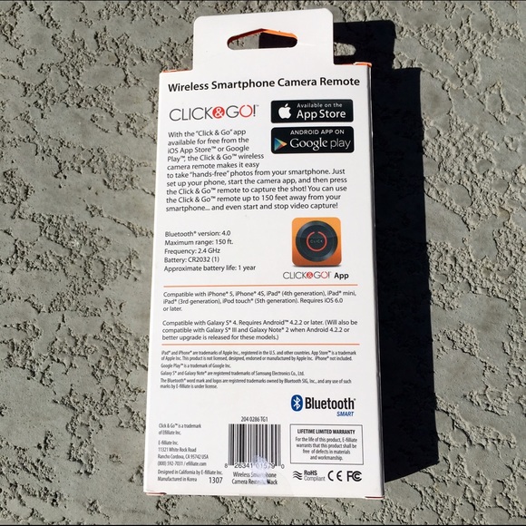 Click&Go wireless smartphone camera remote - Picture 2 of 2