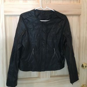 Faux leather Moto Jacket