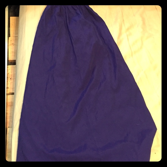 Long Purple skirt