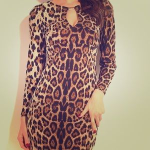 😻Meow leopard dress😽