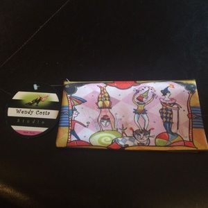 Small patterned wallet by Wendy Costa