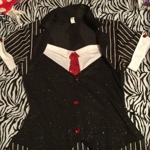 Females gangster Halloween costume
