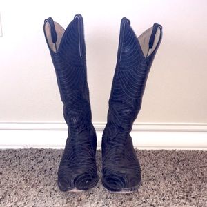 Black Old Gringo Cowboy Boots