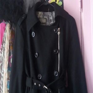 Black Guess coat