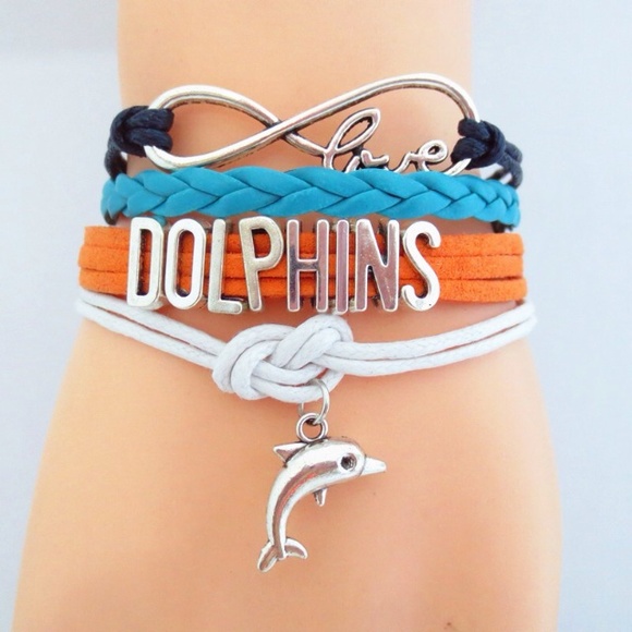 Jewelry - Miami Dolphins Bracelet