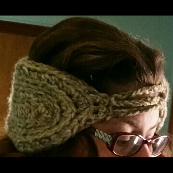 Hand Made Crocheted Earwarmer Headband