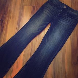 American eagle hi rise artist jeans
