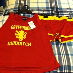 Short's set or sleepwear.