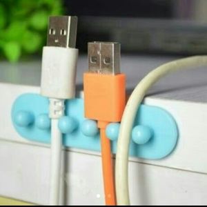 Cable charger holder