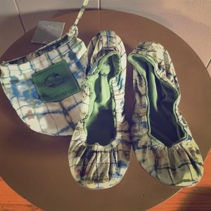 NWT Anthropologie Lucky Penny Ballet Shoes