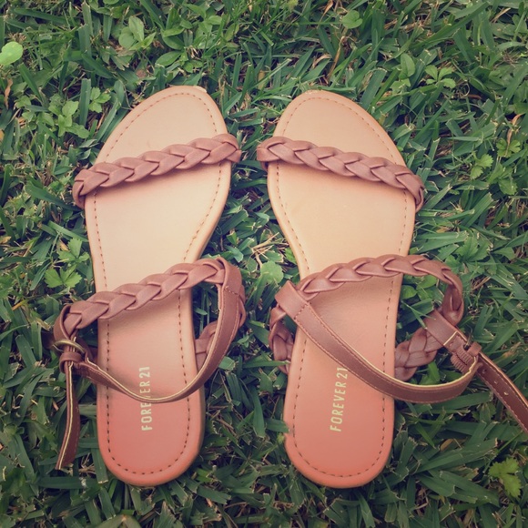 Forever 21 Braided Sandals