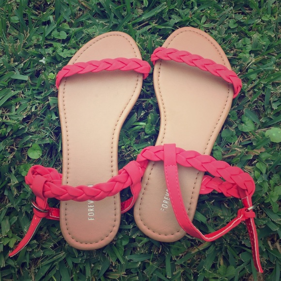 Forever 21 Braided Sandals