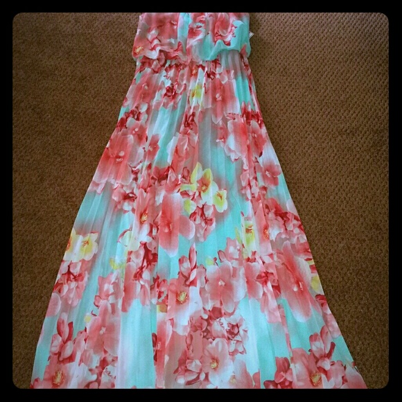 Long maxi dress
