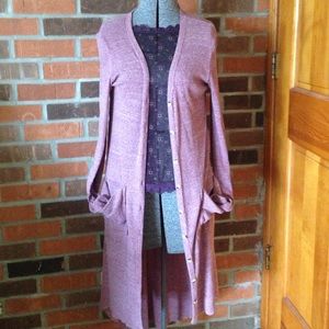 Free People Thermal Long Duster S