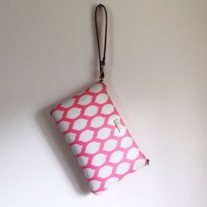 Kate Spade lemon wristlet