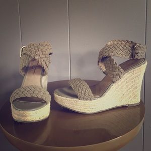 Jessica Simpson Wrap Wedge Sandals