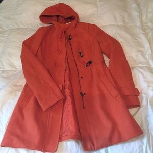 Autumn-Orange Peacoat