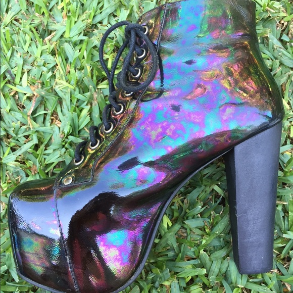 Jeffrey Campbell oil slick Lita