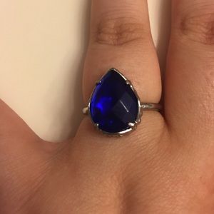 Kendra Scott Cobalt Blue Ring