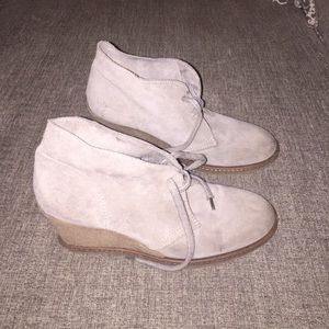 J. Crew suade booties