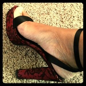 **FLASH SALE **Christian Louboutin Lace Sandals