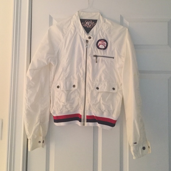Hilfiger white jacket