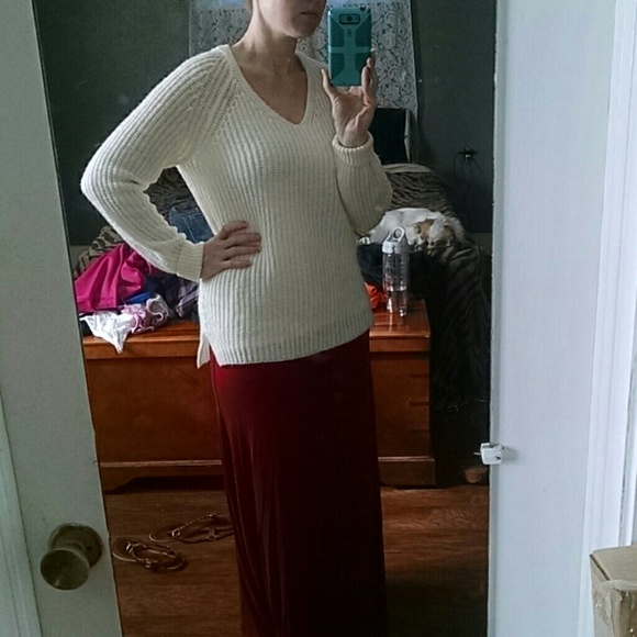 Cream, ivory, off white knit GAP sweater - Picture 3 of 4