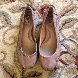 BOC bronze & tan flats