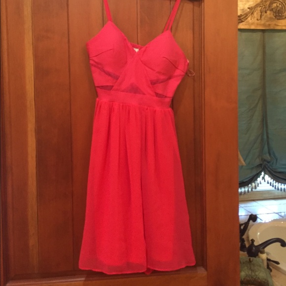 Pink sundress!
