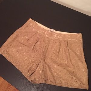 Forever 21 lace shorts