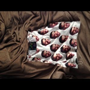 OMIGHTY.com drake cropped tank top size xs